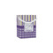 Purple Gingham & Stripe Jewelry Gift Bags - Matte (Personalized)