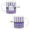 Purple Gingham & Stripe Kid's Mug - Apvl