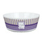 Purple Gingham & Stripe Kids Bowls - Main