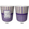 Purple Gingham & Stripe Kids Cup - APPROVAL
