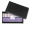 Purple Gingham & Stripe Ladies Wallet - in box