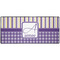 Purple Gingham & Stripe Large Gaming Mats - APPROVAL