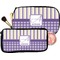 Purple Gingham & Stripe Makeup Kit Aggregate