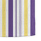 Purple Gingham & Stripe Microfiber Dish Towel - DETAIL