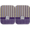 Purple Gingham & Stripe Old Burps - Approval