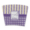 Purple Gingham & Stripe Party Cup Sleeve - without bottom (Personalized)