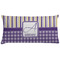Purple Gingham & Stripe Pillow Case (Personalized)