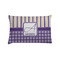 Purple Gingham & Stripe Pillow Case - Standard - Front