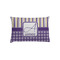 Purple Gingham & Stripe Pillow Case - Toddler (Personalized)