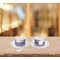 Purple Gingham & Stripe Tea Cup Lifestyle