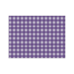 Purple Gingham & Stripe Medium Tissue Papers Sheets - Heavyweight