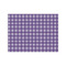 Purple Gingham & Stripe Tissue Paper - Heavyweight - Medium - Front