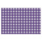 Purple Gingham & Stripe Tissue Paper - Heavyweight - XL - Front