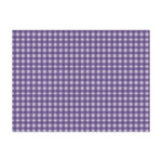 Purple Gingham & Stripe Tissue Paper Sheets
