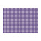 Purple Gingham & Stripe Tissue Paper - Lightweight - Large - Front