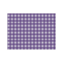 Purple Gingham & Stripe Tissue Paper Sheets - Medium - Lightweight