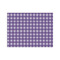 Purple Gingham & Stripe Tissue Paper Sheets - Medium - Lightweight