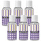 Purple Gingham & Stripe Travel Bottle Kit - Group Shot