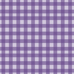 Purple Gingham & Stripe Wallpaper & Surface Covering (Peel & Stick 24"x 24" Sample)