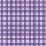Purple Gingham & Stripe Wallpaper & Surface Covering (Water Activated 24"x 24" Sample)