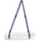 Purple Gingham & Stripe Yoga Mat Strap
