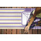 Purple Gingham & Stripe Yoga Mats - LIFESTYLE