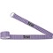 Purple Gingham & Stripe Yoga Strap