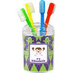 Astronaut, Aliens & Argyle Toothbrush Holder (Personalized)