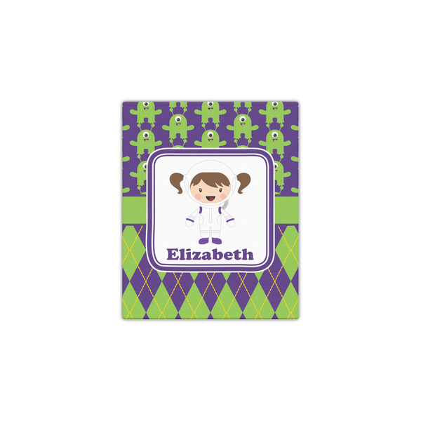 Astronaut, Aliens & Argyle 11x14 - Canvas Print - Front View