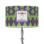 Astronaut, Aliens & Argyle 12" Drum Lamp Shade - Poly-film (Personalized)