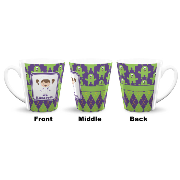 Astronaut, Aliens & Argyle 12 Oz Latte Mug - Approval