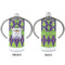 Astronaut, Aliens & Argyle 12 oz Stainless Steel Sippy Cups - APPROVAL