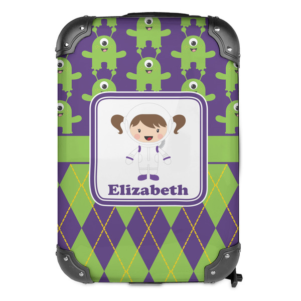 Astronaut, Aliens & Argyle 13" Hard Shell Backpacks - FRONT