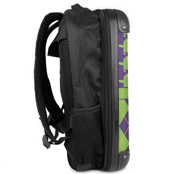 Astronaut, Aliens & Argyle 13" Hard Shell Backpacks - Side View