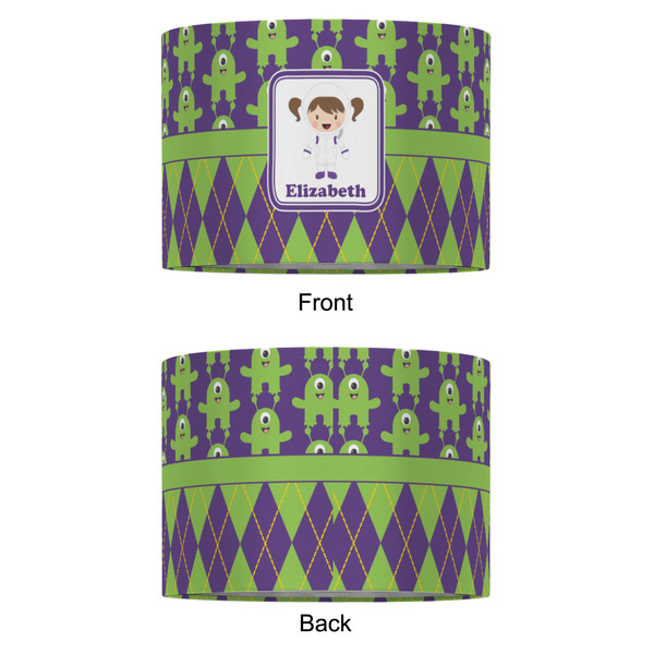 Astronaut, Aliens & Argyle 16" Drum Lampshade - APPROVAL (Fabric)