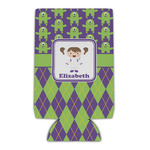 Astronaut, Aliens & Argyle Can Cooler (Personalized)