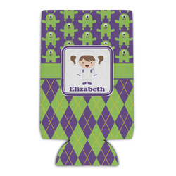 Astronaut, Aliens & Argyle Can Cooler (Personalized)