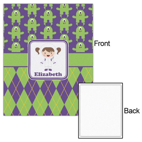 Astronaut, Aliens & Argyle 16x20 - Matte Poster - Front & Back