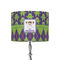 Astronaut, Aliens & Argyle 8" Drum Lampshade - ON STAND (Fabric)
