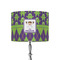 Astronaut, Aliens & Argyle 8" Drum Lamp Shade - Fabric (Personalized)