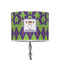Astronaut, Aliens & Argyle 8" Drum Lampshade - ON STAND (Poly Film)