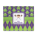 Astronaut, Aliens & Argyle 8' x 10' Indoor Area Rug (Personalized)