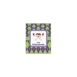 Astronaut, Aliens & Argyle Canvas Print - 8x10 (Personalized)