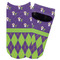 Astronaut, Aliens & Argyle Adult Ankle Socks