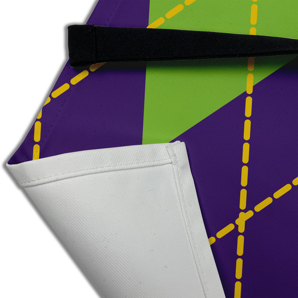 Astronaut, Aliens & Argyle Apron - (Detail)