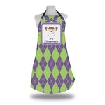 Astronaut, Aliens & Argyle Apron w/ Name or Text