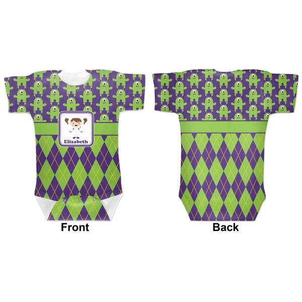 Astronaut, Aliens & Argyle Baby Bodysuit Approval