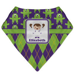 Astronaut, Aliens & Argyle Bandana Bib (Personalized)