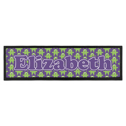 Astronaut, Aliens & Argyle Bar Mat - Large (Personalized)