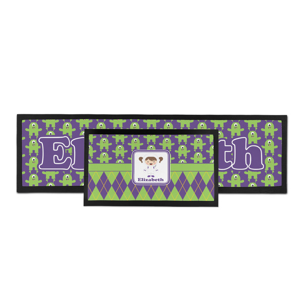 Astronaut, Aliens & Argyle Bar Mat - Parent Main